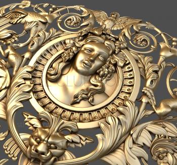 3D model Madonna with birds (STL)